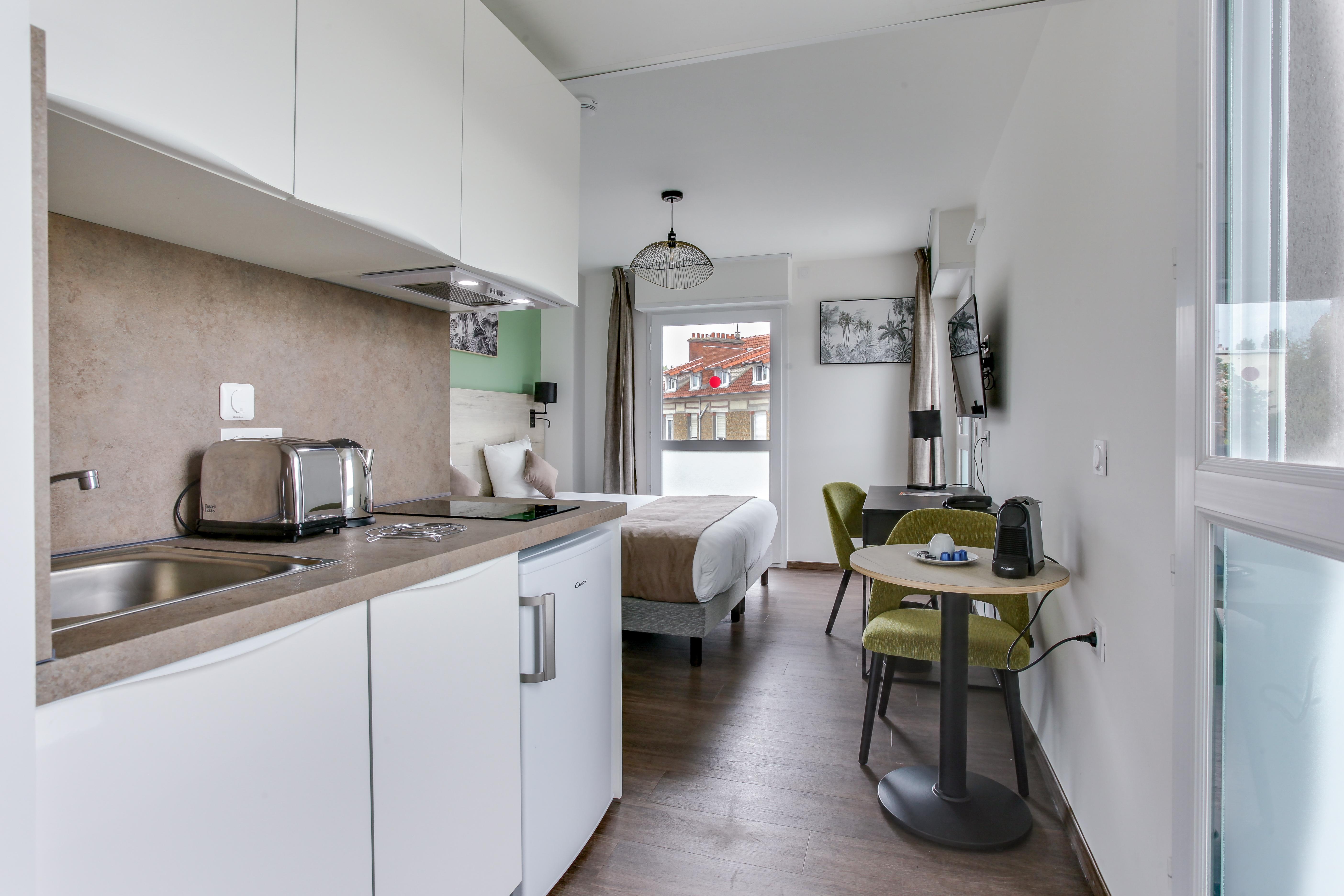 All Suites Appart Hotel Massy Palaiseau Exteriör bild