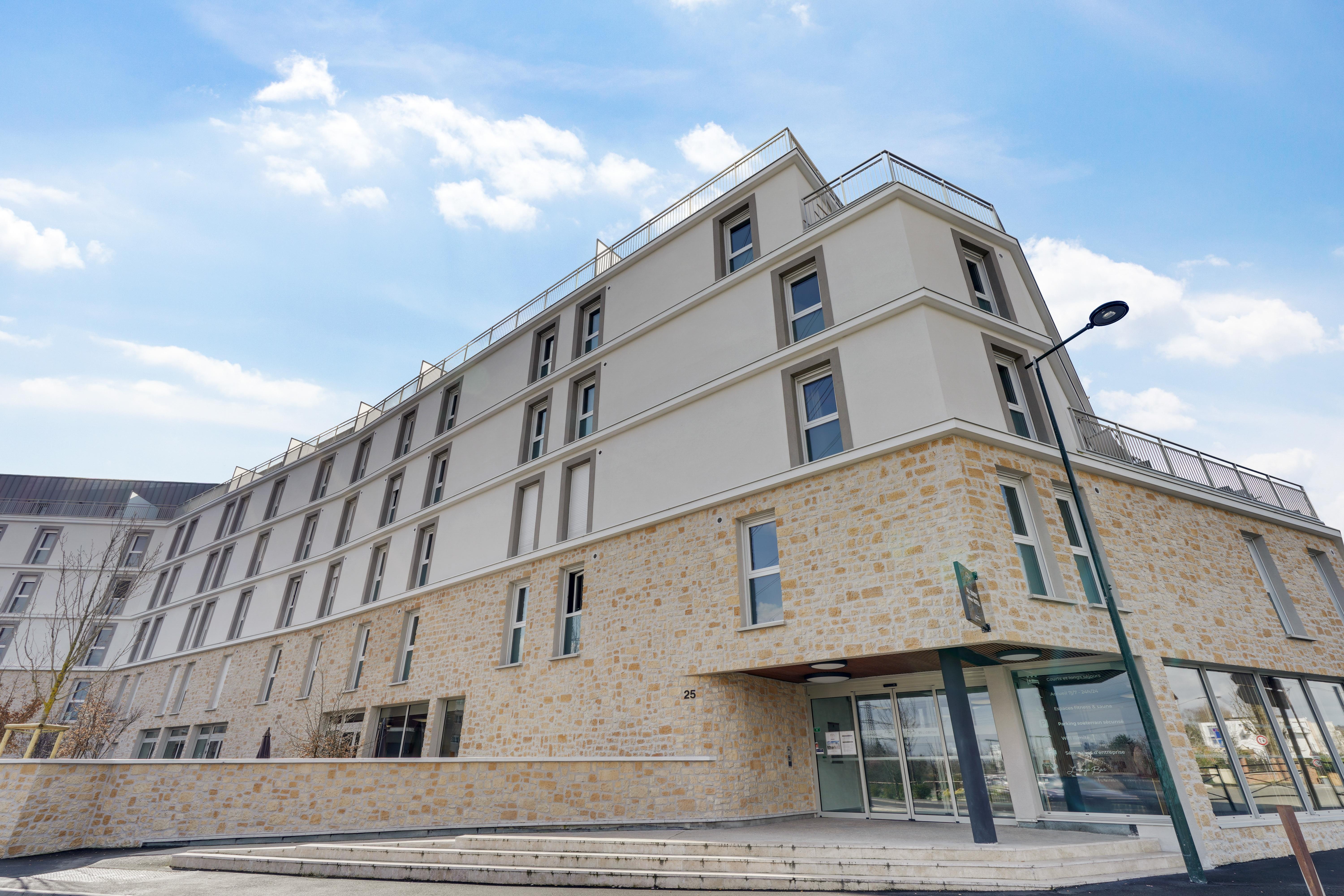 All Suites Appart Hotel Massy Palaiseau Exteriör bild